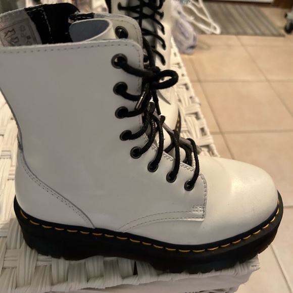 Doc martens white Jaydon size 7 - Picture 4 of 11